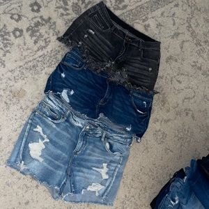 Women’s Size 16 Jean Shorts. THREE PAIRS